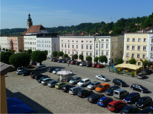 Urlaub in Bayern, Tittmoning Altstadt, Tittmoning historische Altstadt,