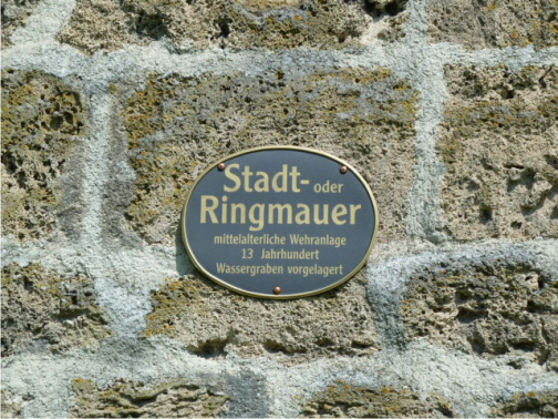 Tittmoning Stadtmauer,