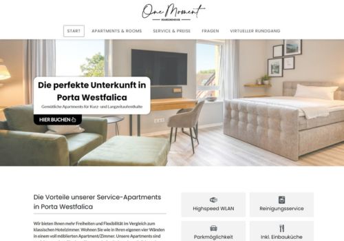 One Moment Boardinghouse - Unterkunft Porta Westfalica