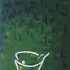"Calla - Grazie" 2012, Acryl auf Leinwand, 30x90cm