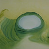 "Grün - Füllhorn" 2014, Acryl auf Leinwand, 50x70cm