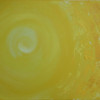 "Gelb - Sonne" 2014, Acryl mit Struktur, 50x70cm, verkauft
