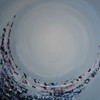 "Offenbarung" Laotse / 2016, 100x100cm, Acryl, verkauft