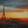 Paris, 60x120cm, 2017, Acryl auf Leinwand