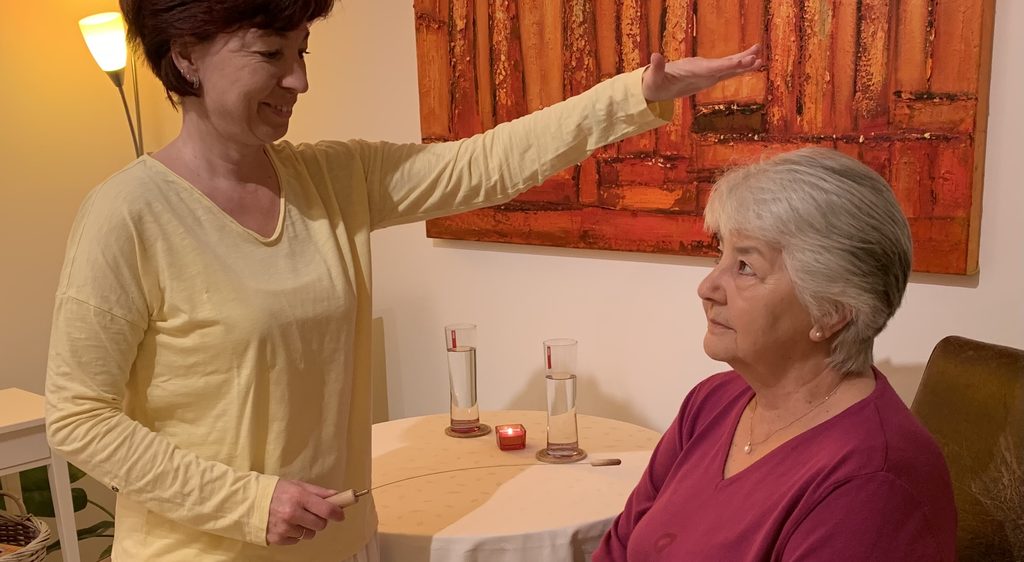 Jinny Prechtl - Arbeit mit der Einhandrute