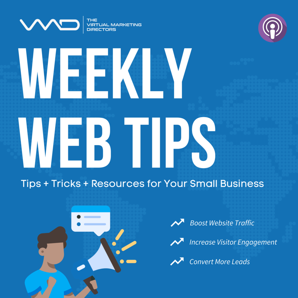 Weekly Web Tips Podcast Cover