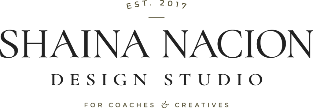 Shaina Nacion Design Studio Logo