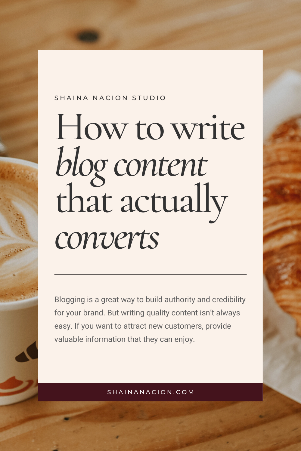 How to write blog content that actually converts
