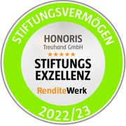 Bild vergrößern: Honoris Treuhand GmbH Stiftungsexcellence 2019 2020 Renditewerk