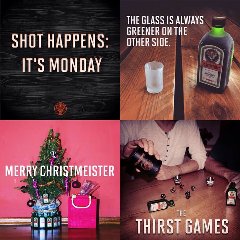 Instagram Motive für Jägermeister