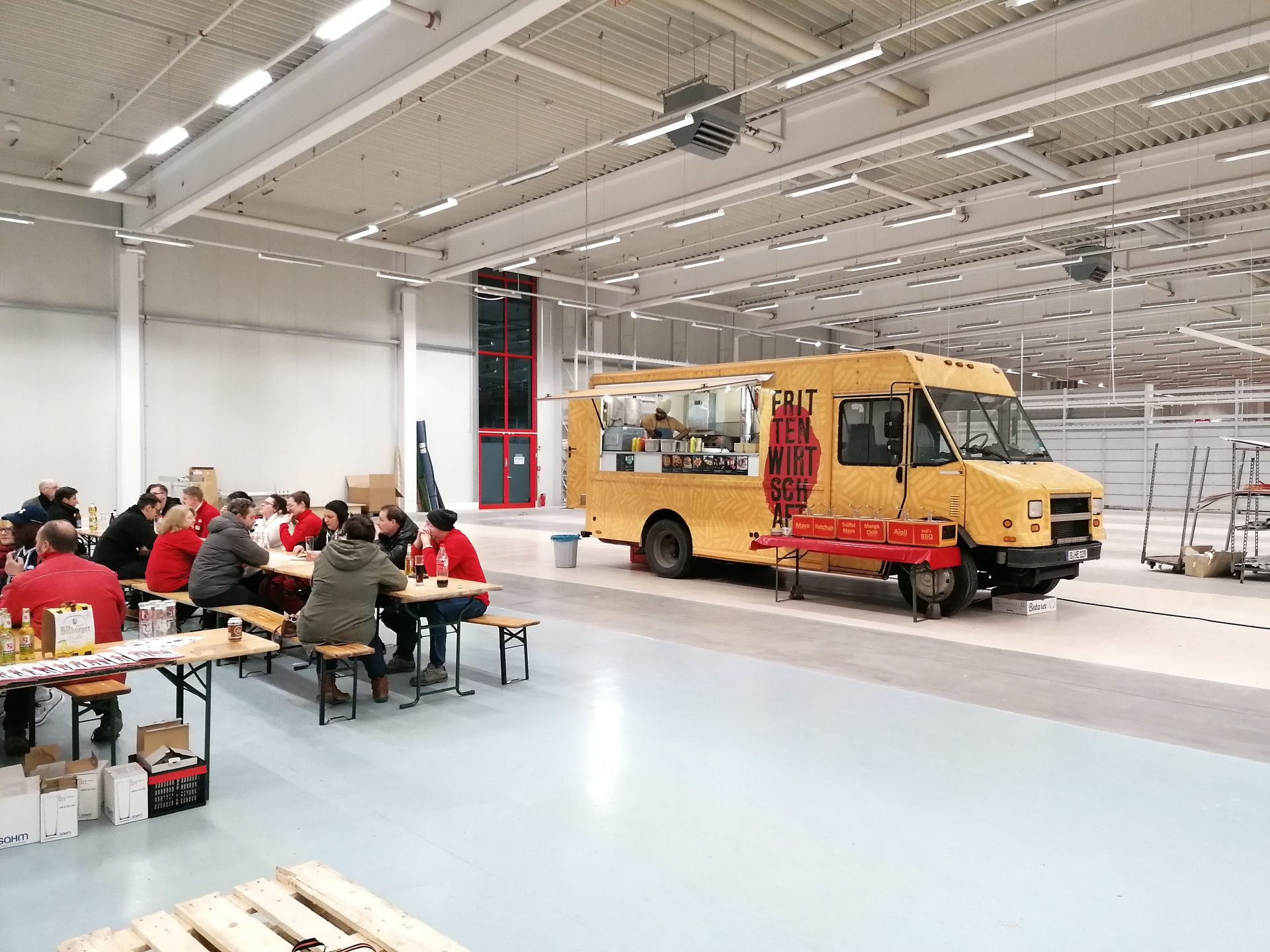 Teamevent mit Foodtruck