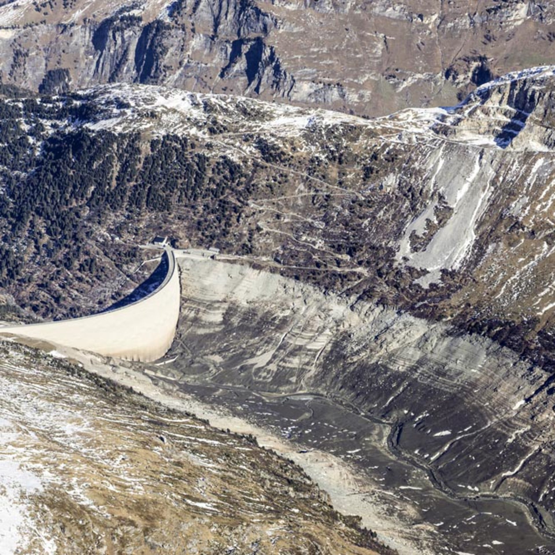 Leerer See. Valle di Lei. 2013