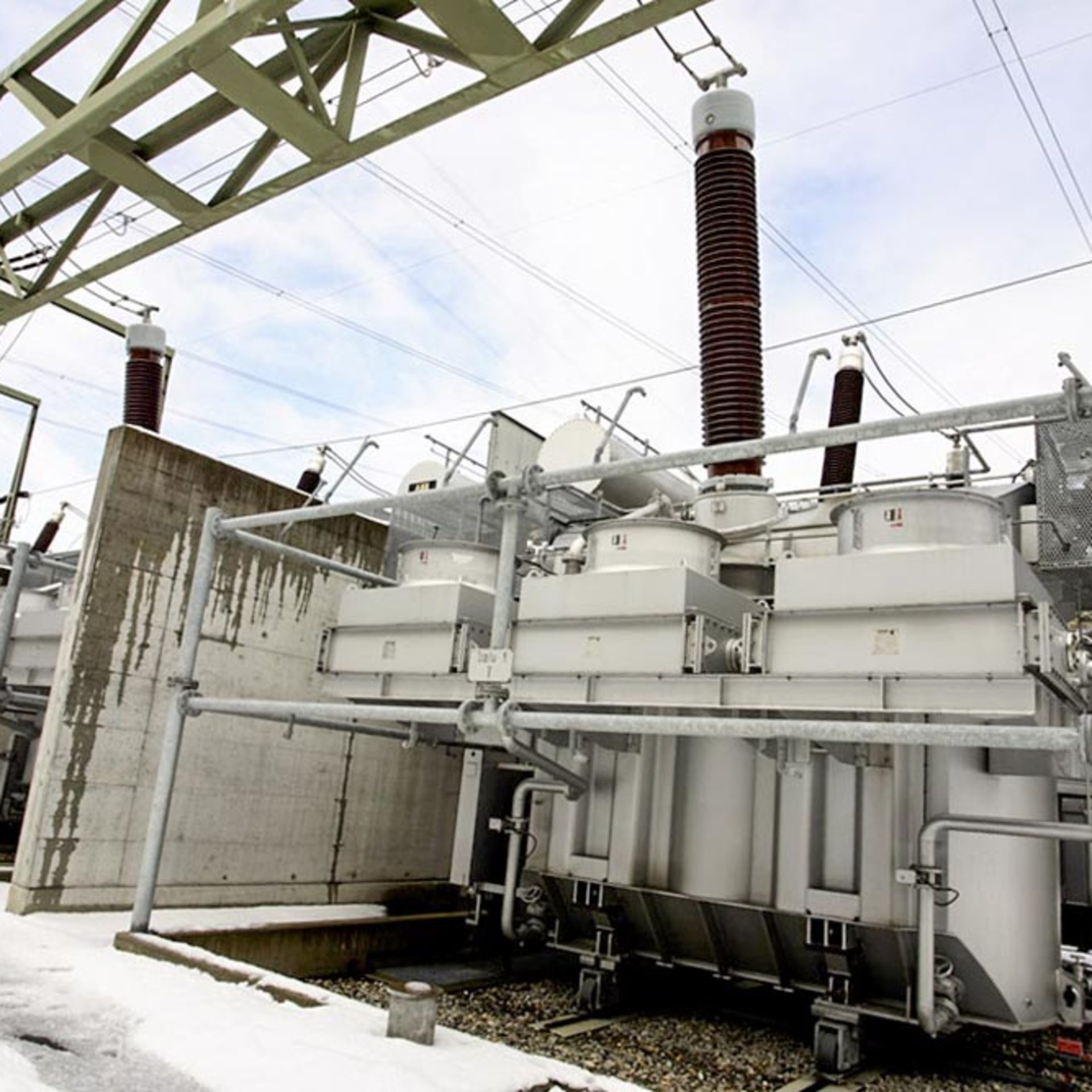 Transformeranlage Sils. 2006