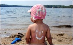 UV-Kleidung für Kinder gegen Sonnenbrand