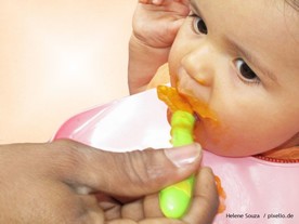Beikost, Breikost, Rezept für gesunde Beikost, Wann ist das Baby bereit für Brei?