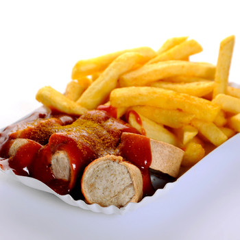 Currywurst + Small Fries