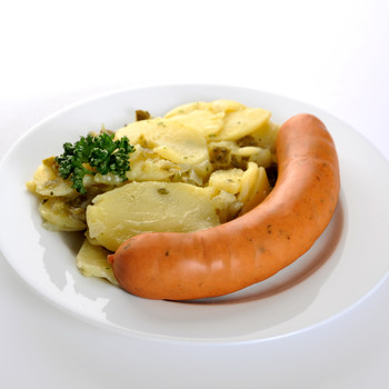 Krautwurst + Potato Salad