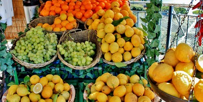 Sizilianische Orangen und Zitronen