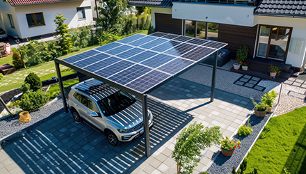 Jetzt Solarcarports- und -terassen kaufen!