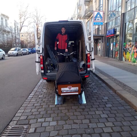 Im Auftrag der Löwen Sicherheit in Leipzig unterwegs