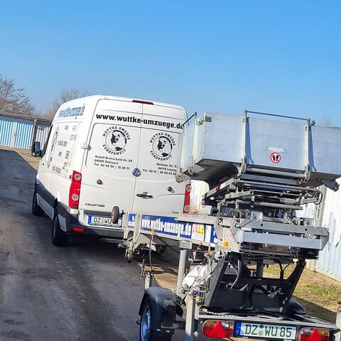 Sprinter mit Möbelaufzug