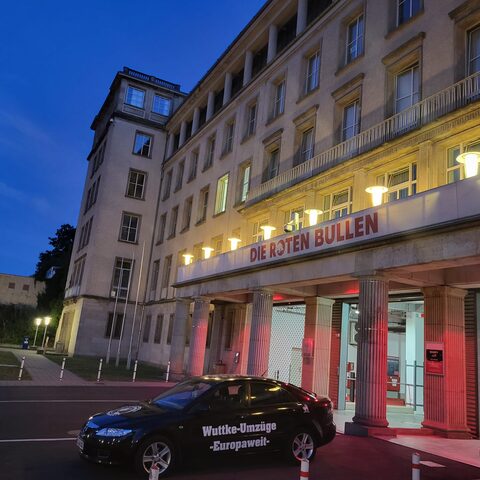 Auftrag in der Red Bull Arena Leipzig