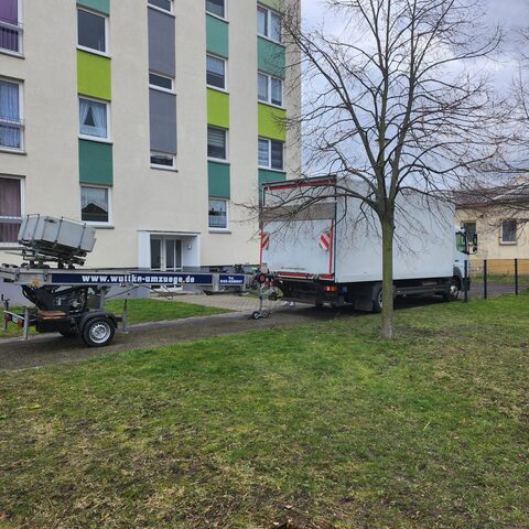 Umzug mit Möbelaufzug