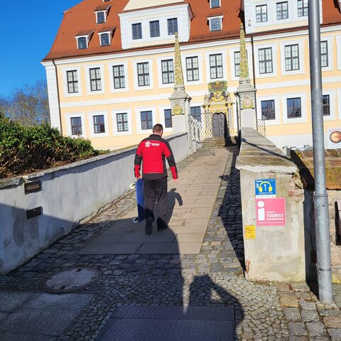 Auftrag im Delitzscher Schloss-Museum