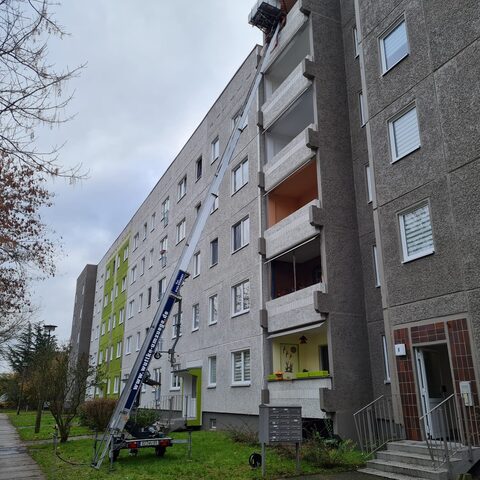 Möbelaufzug im Einsatz für private Umzüge