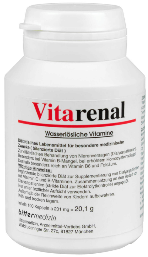 Produkte für die Nephrologie Vitarenal®