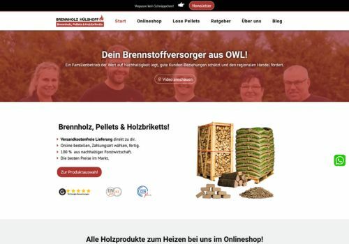 Brennholz Hülshoff