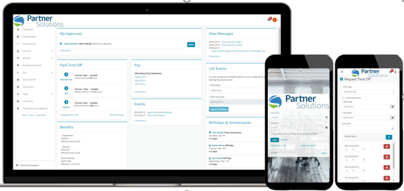 Partner Solutions Dashboard Screenshot