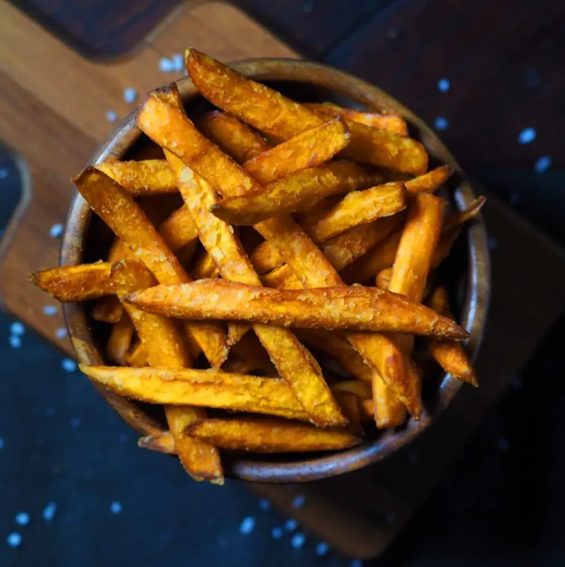 Süßkartoffelpommes