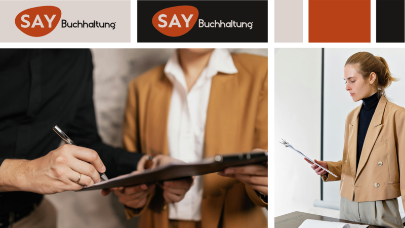 SAY Buchhaltung | Concept, Typography, Graphic- & Webdesign | https://www.say-buchhaltung.at/