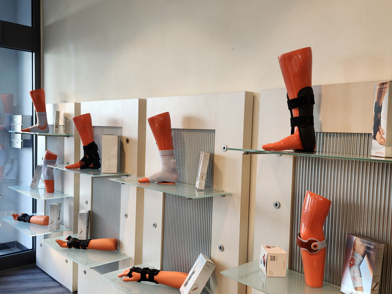 Ladengeschäft des Sanitätshaus Reissner in Olpe