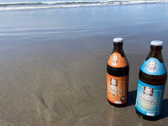 Seaside, Oregon | Kaiserhof am (und im) Pazifischen Ozean. 