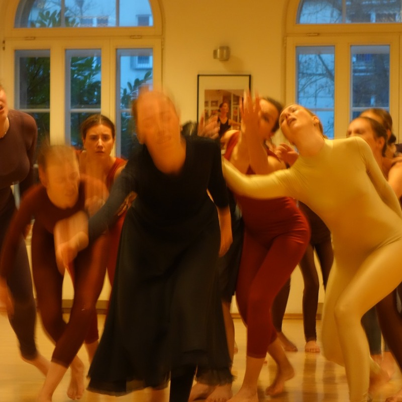 Generalprobe in der Tanzschule Sabrina M.