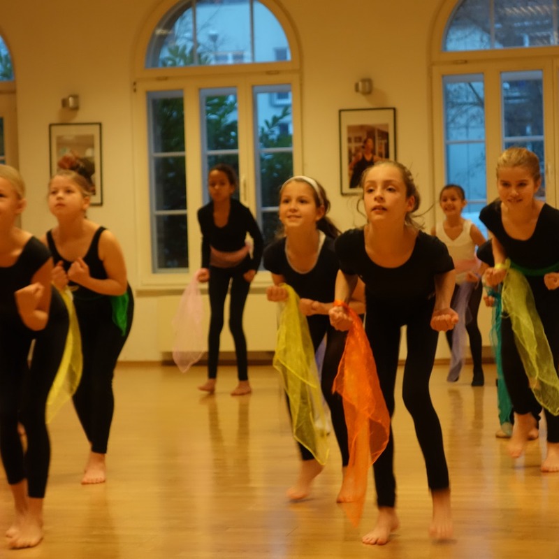 Generalprobe in der Tanzschule Sabrina M.