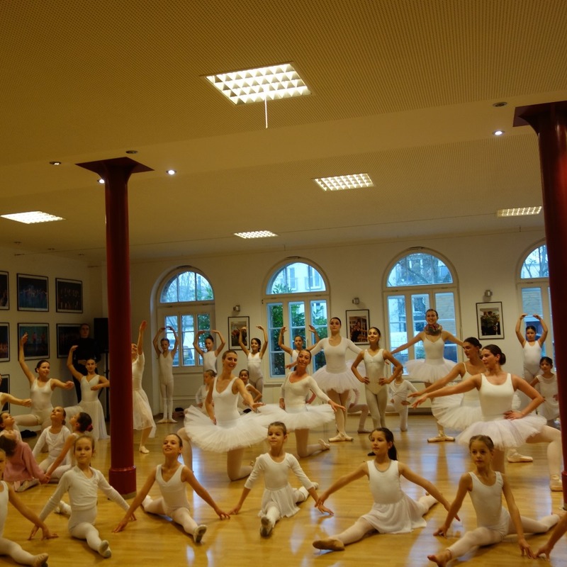 Generalprobe in der Tanzschule Sabrina M.