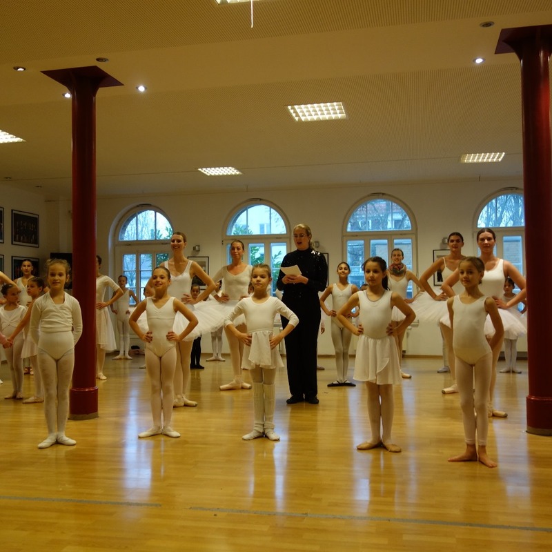 Generalprobe in der Tanzschule Sabrina M.