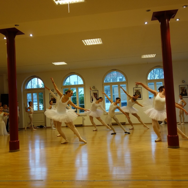 Generalprobe in der Tanzschule Sabrina M.