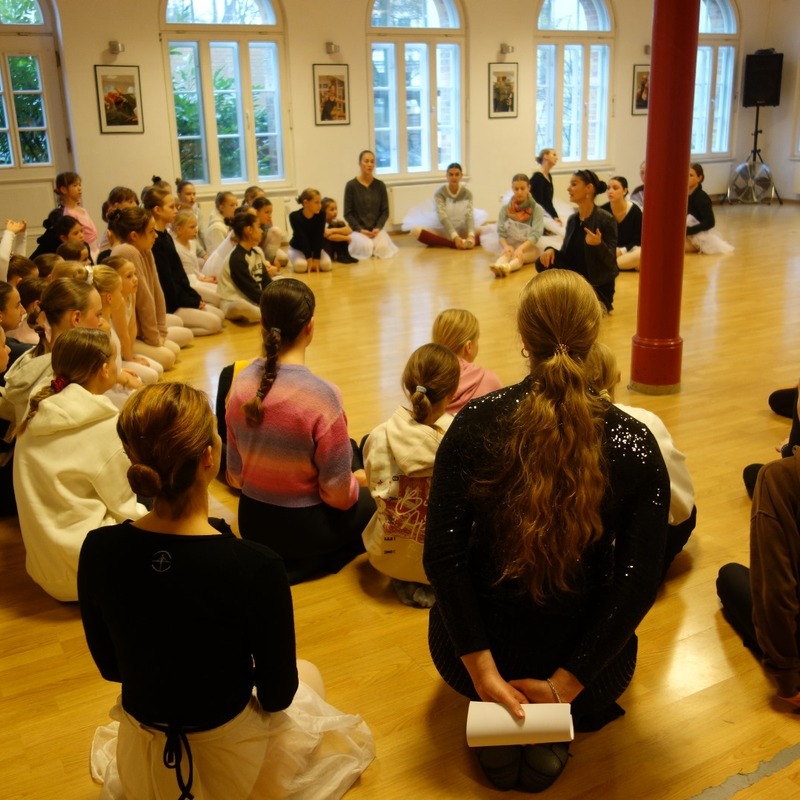 Generalprobe in der Tanzschule Sabrina M.