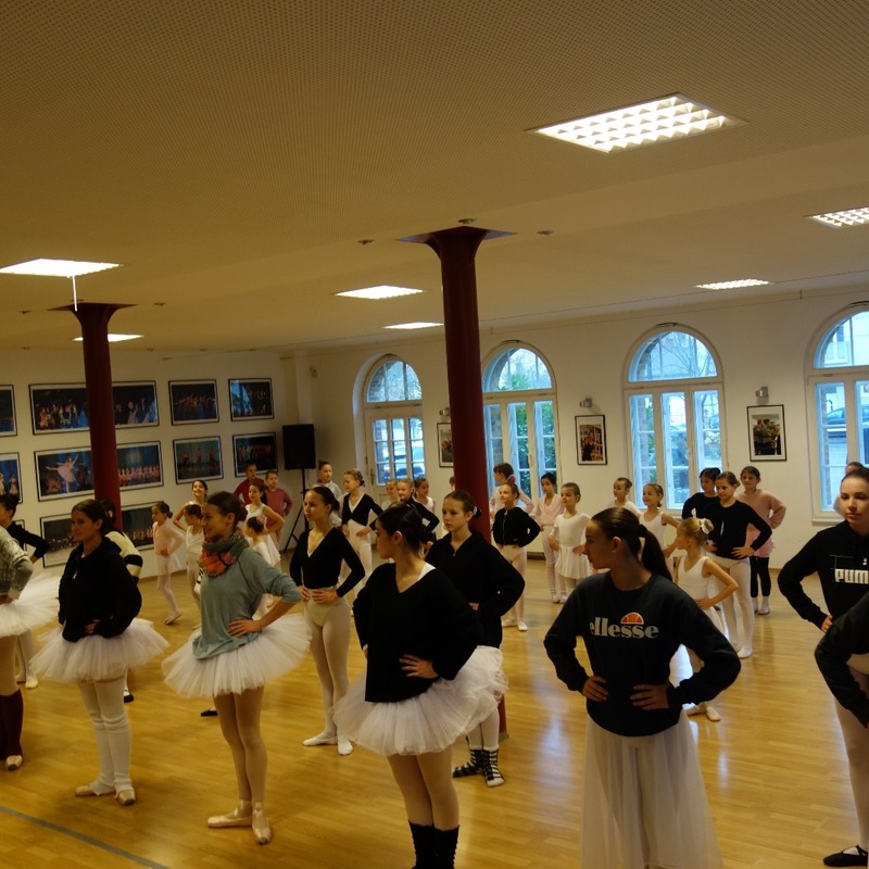 Generalprobe in der Tanzschule Sabrina M.