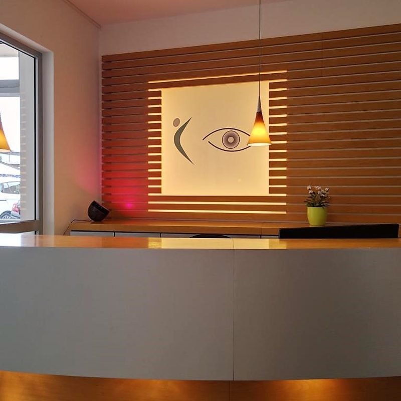 Eingangsbereich Augen-Chirurgie-Zentrum Baunatal  