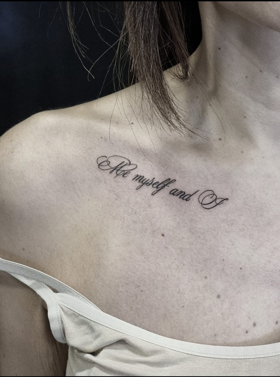 Lettering Tattoos Get Ideas  Understand The Fonts  Body Placement