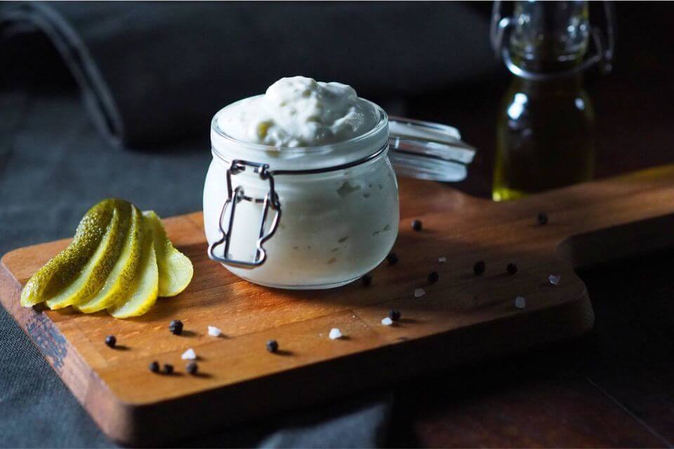 Hausgemachte Foodtruck Mayo