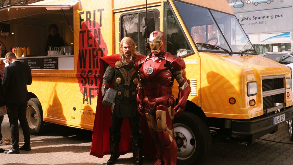 Sommerfest mit Foodtruck bei Audi Tegel